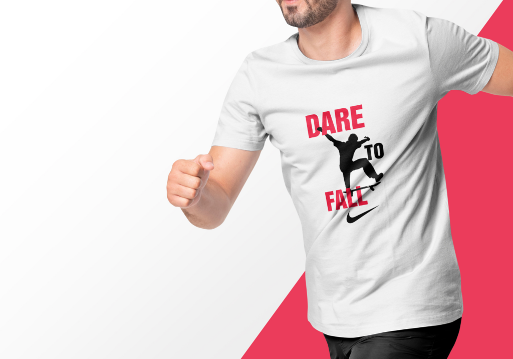 DARE TO FALL T-SHIRT
